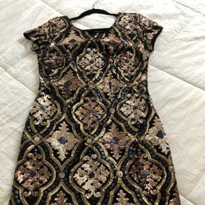 Stunning sequin dress sz 2